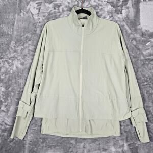 Sweaty Betty Jacket Womens 8 Green Fast Track Athleisure Workout  Running